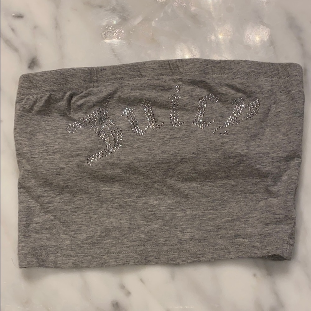 JUICY Bandeau crop top